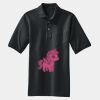 Heavyweight Cotton Pique Polo with Pocket Thumbnail