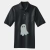 Heavyweight Cotton Pique Polo with Pocket Thumbnail