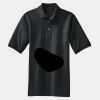 Heavyweight Cotton Pique Polo with Pocket Thumbnail