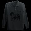 Long Sleeve Silk Touch Polo with Pocket Thumbnail