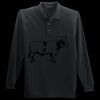Long Sleeve Silk Touch Polo with Pocket Thumbnail