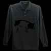 Long Sleeve Silk Touch Polo with Pocket Thumbnail