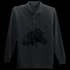 Long Sleeve Silk Touch Polo with Pocket Miniatura