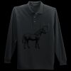 Long Sleeve Silk Touch Polo with Pocket Thumbnail
