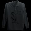 Long Sleeve Silk Touch Polo with Pocket Thumbnail