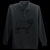 Long Sleeve Silk Touch Polo with Pocket Miniatura