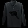 Long Sleeve Silk Touch Polo with Pocket Miniatura