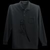 Long Sleeve Silk Touch Polo with Pocket Miniatura
