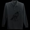 Long Sleeve Silk Touch Polo with Pocket Miniatura
