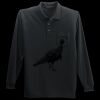 Long Sleeve Silk Touch Polo with Pocket Thumbnail