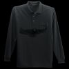 Long Sleeve Silk Touch Polo with Pocket Miniatura