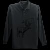 Long Sleeve Silk Touch Polo with Pocket Thumbnail