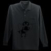 Long Sleeve Silk Touch Polo with Pocket Miniatura