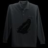 Long Sleeve Silk Touch Polo with Pocket Miniatura