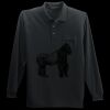 Long Sleeve Silk Touch Polo with Pocket Thumbnail