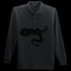 Long Sleeve Silk Touch Polo with Pocket Thumbnail