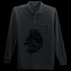 Long Sleeve Silk Touch Polo with Pocket Miniatura