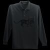 Long Sleeve Silk Touch Polo with Pocket Miniatura