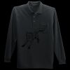 Long Sleeve Silk Touch Polo with Pocket Thumbnail