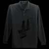 Long Sleeve Silk Touch Polo with Pocket Thumbnail
