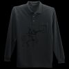 Long Sleeve Silk Touch Polo with Pocket Thumbnail