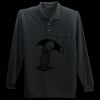 Long Sleeve Silk Touch Polo with Pocket Miniatura