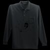 Long Sleeve Silk Touch Polo with Pocket Miniatura