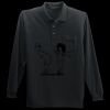 Long Sleeve Silk Touch Polo with Pocket Miniatura