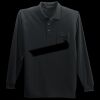 Long Sleeve Silk Touch Polo with Pocket Miniatura