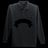 Long Sleeve Silk Touch Polo with Pocket Miniatura