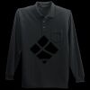 Long Sleeve Silk Touch Polo with Pocket Thumbnail