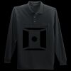 Long Sleeve Silk Touch Polo with Pocket Thumbnail