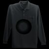 Long Sleeve Silk Touch Polo with Pocket Miniatura