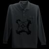 Long Sleeve Silk Touch Polo with Pocket Miniatura