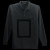 Long Sleeve Silk Touch Polo with Pocket Miniatura