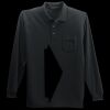 Long Sleeve Silk Touch Polo with Pocket Miniatura