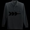 Long Sleeve Silk Touch Polo with Pocket Miniatura