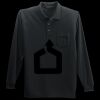 Long Sleeve Silk Touch Polo with Pocket Thumbnail