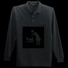 Long Sleeve Silk Touch Polo with Pocket Miniatura