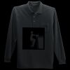 Long Sleeve Silk Touch Polo with Pocket Miniatura
