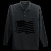 Long Sleeve Silk Touch Polo with Pocket Miniatura