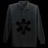 Long Sleeve Silk Touch Polo with Pocket Miniatura