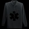 Long Sleeve Silk Touch Polo with Pocket Thumbnail