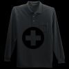 Long Sleeve Silk Touch Polo with Pocket Miniatura