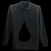 Long Sleeve Silk Touch Polo with Pocket Miniatura
