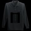 Long Sleeve Silk Touch Polo with Pocket Miniatura