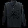 Long Sleeve Silk Touch Polo with Pocket Miniatura