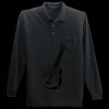 Long Sleeve Silk Touch Polo with Pocket Thumbnail