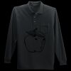 Long Sleeve Silk Touch Polo with Pocket Miniatura