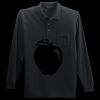 Long Sleeve Silk Touch Polo with Pocket Miniatura